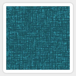 Fibre Mesh Pattern (Teal Green) Sticker